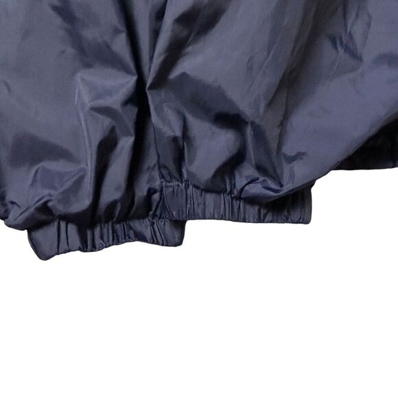 Vtg Walt Disney World Sz XXL Blue 1/4 Zip Windbreaker Jacket Mickey Packable - Picture 8 of 14